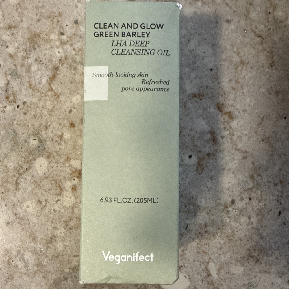 Veganifect Clean And Glow Green Barley Gel Cleanser -Korean Skincare -6.93 fl oz